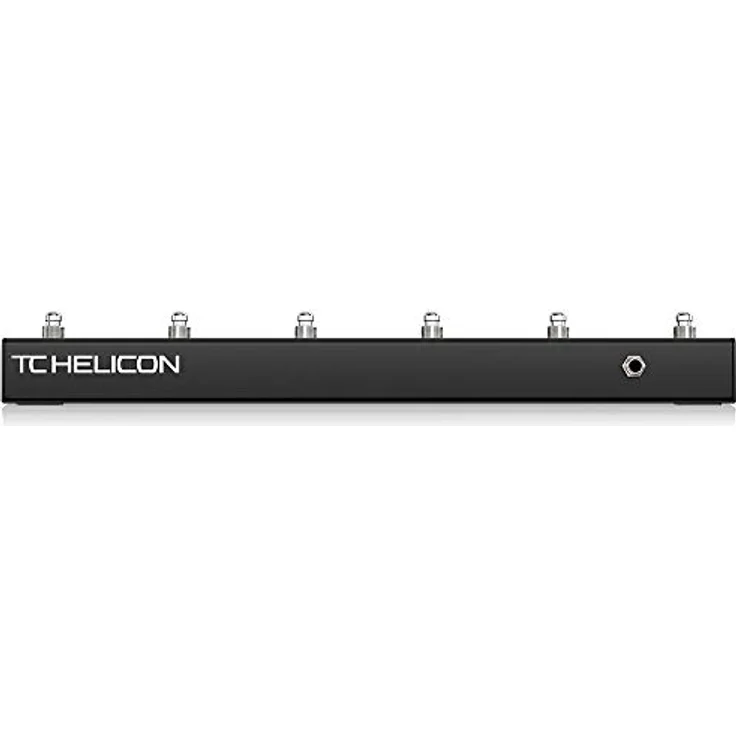 TC Helicon Switch-6, Fussschalter für Vocal- und Gitarren-Multieffektgeräte, 6 Taster, robustes Metallgehäuse, kompatibel mit VoiceLive 2 und 3 – Bild 4