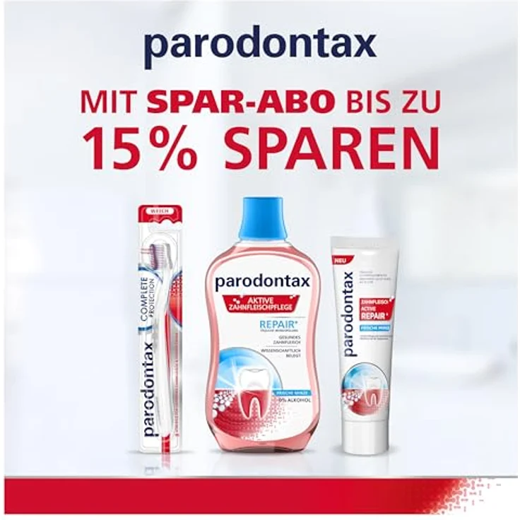 Parodontax Zahnfleisch+ Sensitivität & Frischer Atem Zahnpasta, 3x75ml – Bild 5