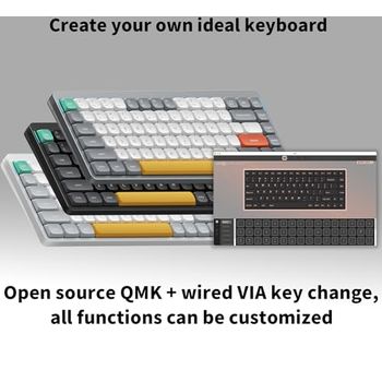 nuphy Air75 v2 Mechanische Tastatur QMK/VIA: Tests, Infos 
