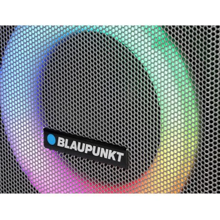 Blaupunkt Column MB08.2, Bluetooth Lautsprecher mit 5h Akkubetrieb, 600 W Leistung, Blau/Schwarz – Bild 7