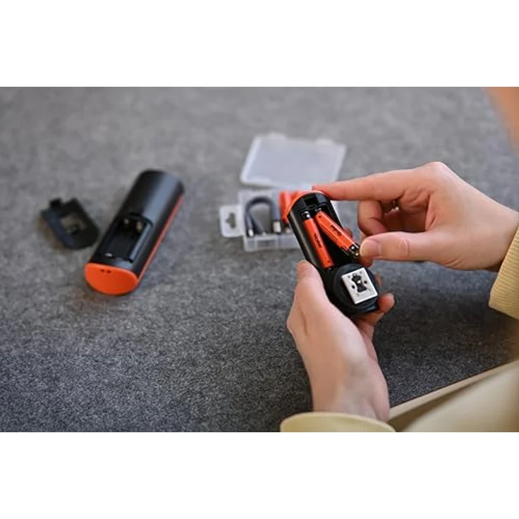 ROLLEI AAA-Lithium-Ionen-Batterien (4er-Pack) mit USB-C-Ladeanschluss, wiederaufladbare Akkus (AAA / LR03), 1.5 V, 390 mAh, ideal für Alltagsgeräte – Bild 2