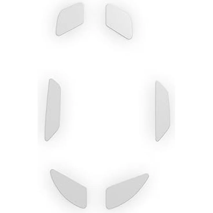 Glorious Model I G-Skates, Ersatz-Glides aus strapazierfähigem PTFE, 1 Set, weiß – Bild 1