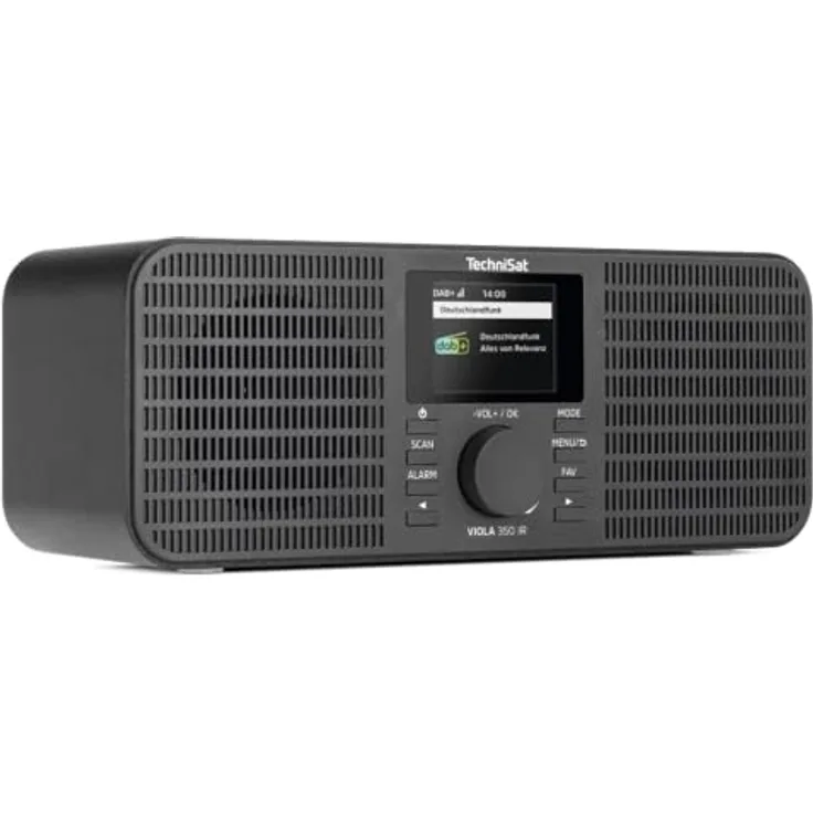 TechniSat Viola 350 IR, Stereo Internetradio mit DAB+, UKW, Bluetooth, 16 Watt Stereoleistung, weiß