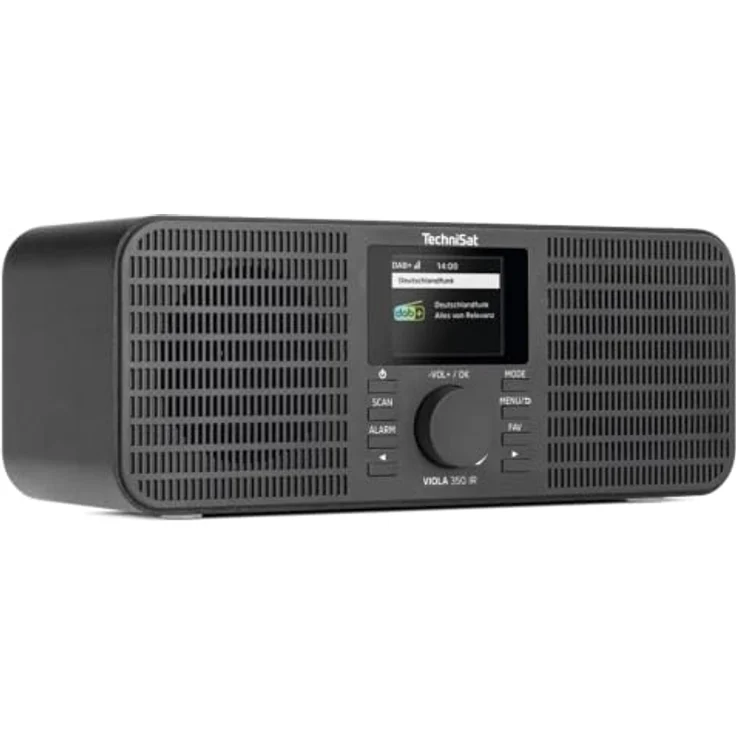 TechniSat Viola 350 IR, Stereo Internetradio mit DAB+, UKW, Bluetooth, 16 Watt Stereoleistung, weiß – Bild 1