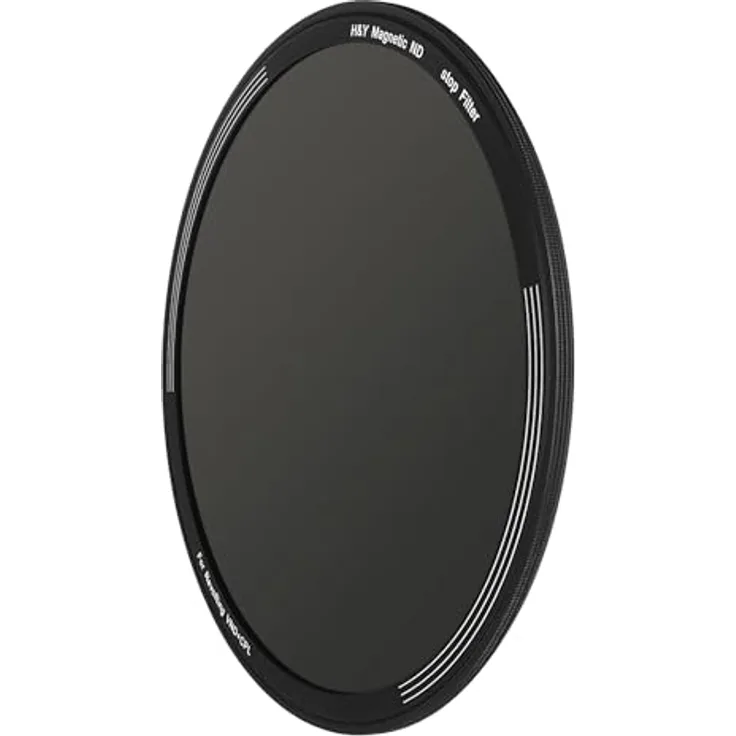 H&Y Magnetfilter ND4 für REVORING 67-82 mm, magnetisch haftender ND4 Filter zur Lichtreduktion um 2 Blendenstufen, ideal für Langzeitbelichtungen