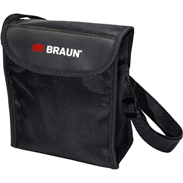 Braun Photo Compagno 10x50 WP, Wasserdichtes Fernglas mit 10-facher Vergrößerung und BAK-4 Prisma – Bild 3
