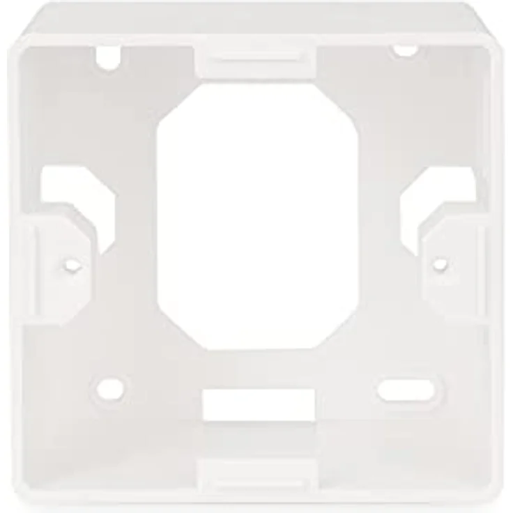 Digitus DN-93803 Aufputzrahmen Weiß (RAL 9003) für Keystone Leerdosen, ideal zur Erweiterung von Datenanschlussdosen – Bild 3