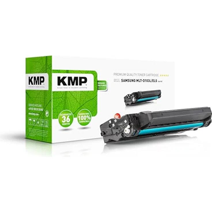KMP Tonerkartusche SA-T47, ersetzt Samsung MLT-D103L/ELS, schwarz, ca. 2.900 Seiten bei 5% Deckung – Bild 2