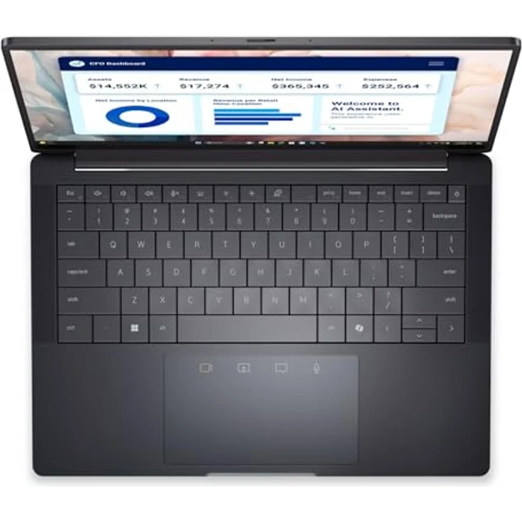 Dell Pro 13 Premium PA13250, Intel Core Ultra 7, 16 GB RAM, 512 GB SSD, 33,8 cm (13,3"), 1920 x 1200 Pixel, Schwarz – Bild 4