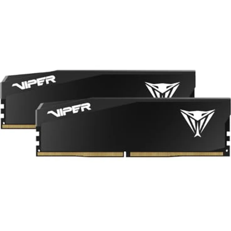 Patriot Viper Gaming Elite 5 Ultra DDR5-6000 RAM, 48 GB (2x 24 GB), CL 28, AMD EXPO, XMP 3.0, schwarz