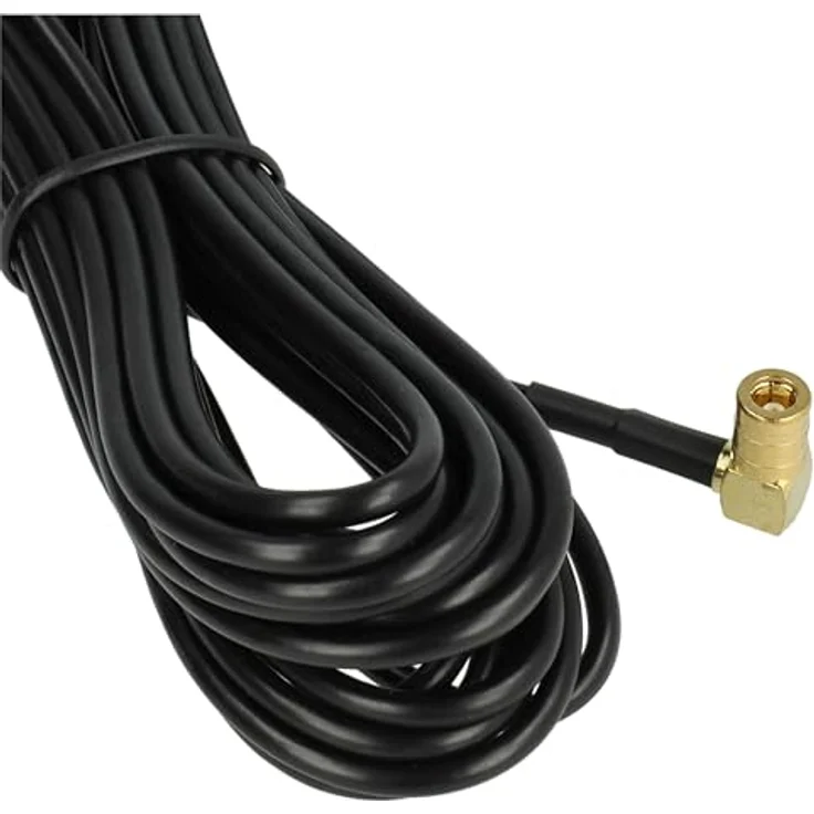 vhbw GPS Antenne für Ford MCD, MFD, MFD2, 5m Kabel, SMB-Anschluss, schwarz, hoher Empfang – Bild 7