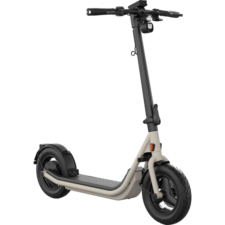 Egret E-Scooter Egret X+, Geländetauglich, 500 W, 20 km/h, Geteilte Felge, Blau