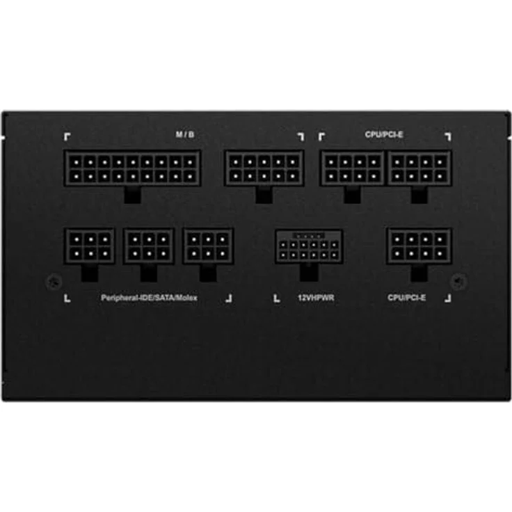 Gigabyte UD750GM PG5, 750W PC Netzteil mit 16-poligem Anschluss und PCIe Gen 5.0 Unterstützung, Schwarz – Bild 4