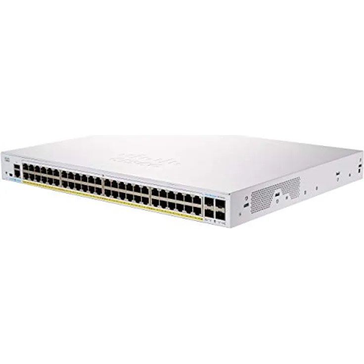 Cisco Business CBS350-48P Managed Switch | 48 GE-Ports | PoE | 4 x 1G-SFP | Begrenzter Lebenszeitschutz (CBS350-48P-4G)
