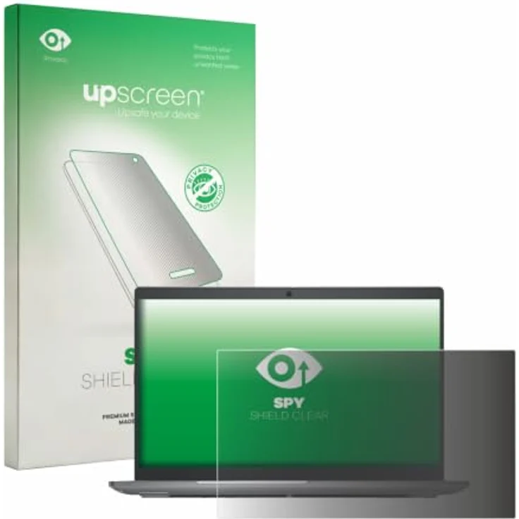 upscreen Anti-Spy Blickschutzfolie für Dell Latitude 5540, Privacy Screen mit Blaulichtfilter, Made in Germany – Bild 1