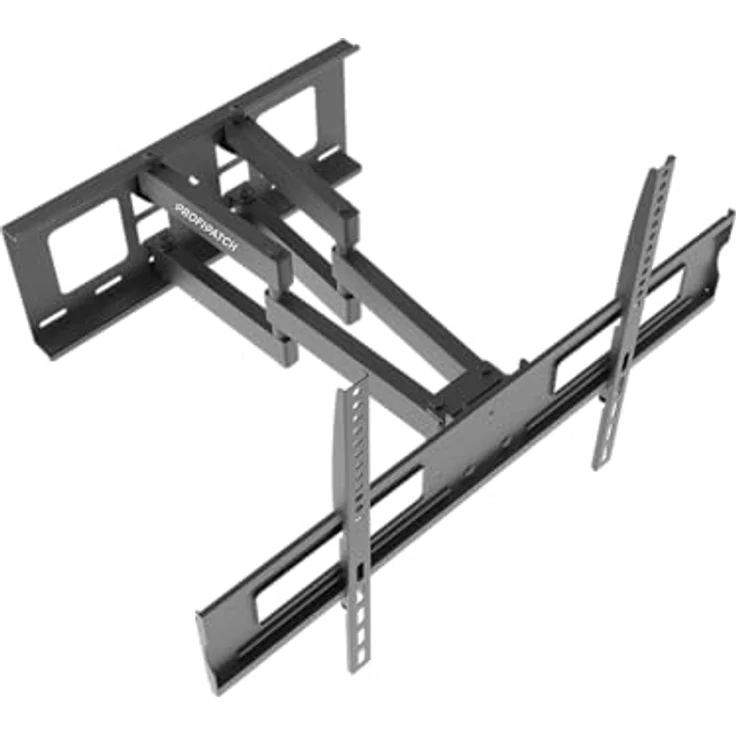 ProfiPatch TV Halterung 37-75 Zoll, schwenkbar & neigbar bis 60kg, schwarz, mit integriertem Kabelmanagement – Bild 4