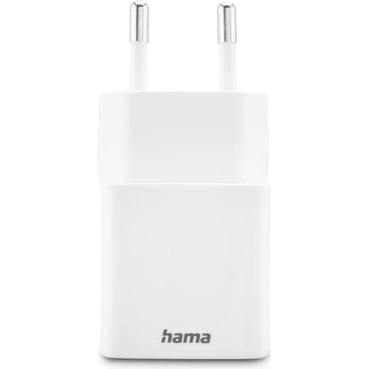 Hama Schnellladegerät, 1x USB-C PD, 1x USB-A QC, Mini-Ladegerät, 20 W, Weiß – Bild 4