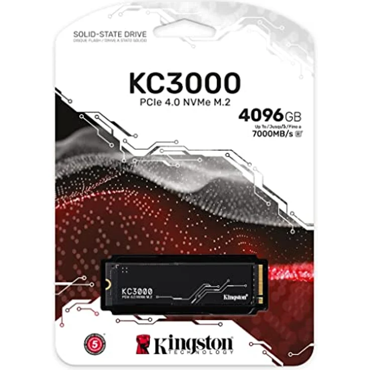 Kingston Technology KC3000 M.2 4096 GB PCI Express 4.0 3D TLC NVMe (SKC3000D/4096G) – Bild 3