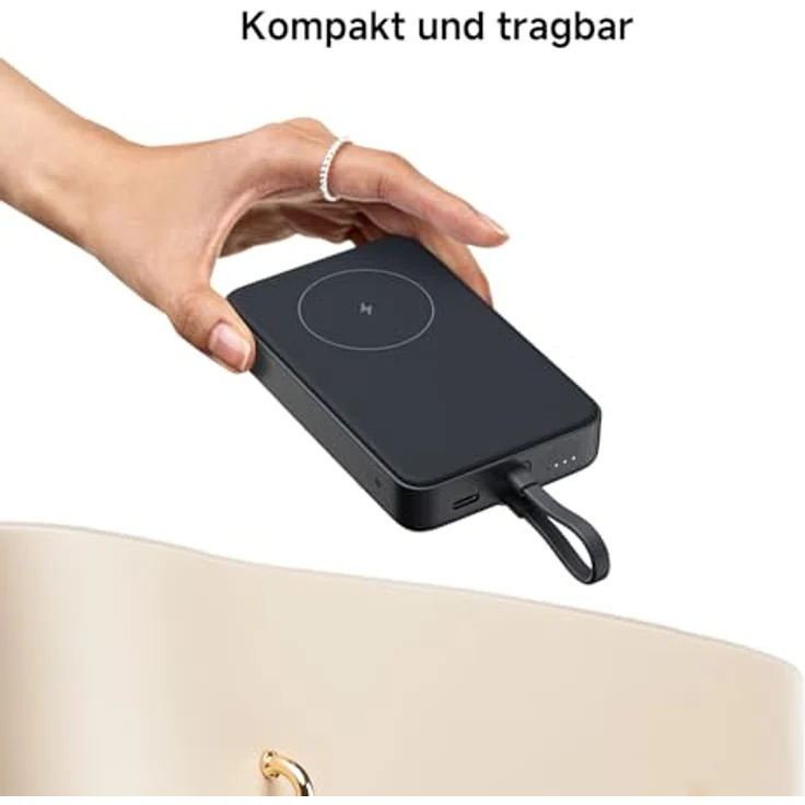 Xiaomi 33W Magnetic Power Bank 10000mAh, ultraschnelles Aufladen, kabelloses Laden mit 13N Magnetkraft, Magsafe für iPhone 16 Pro und ältere Modelle – Bild 5