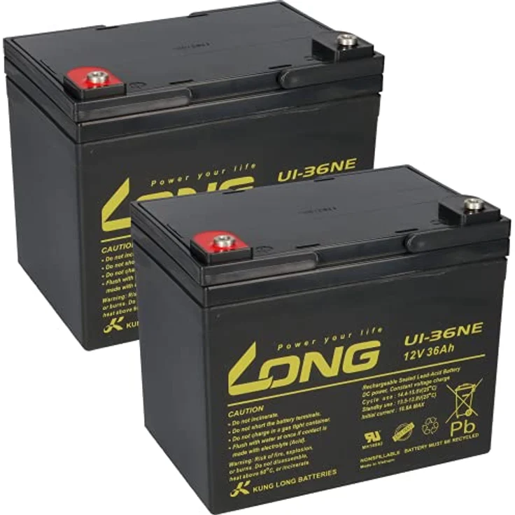 2x LG INR18650-MJ1 3,7V 3500mAh 10A unprotected flat Top – Bild 2