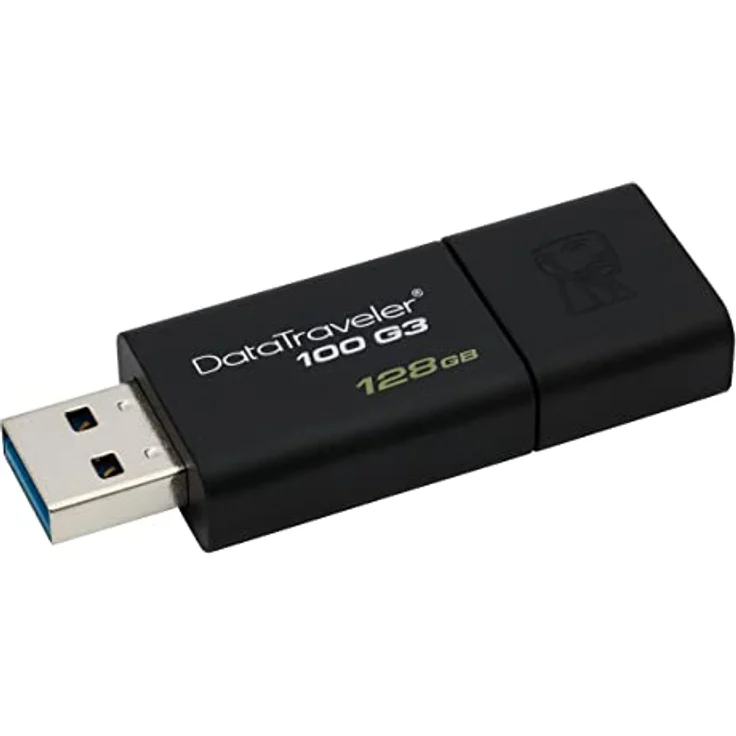 Kingston DT100G3-128GB DataTraveler 100 G3, USB 3.0, 3.1 Flash Drive, 128 GB, schwarz – Bild 4