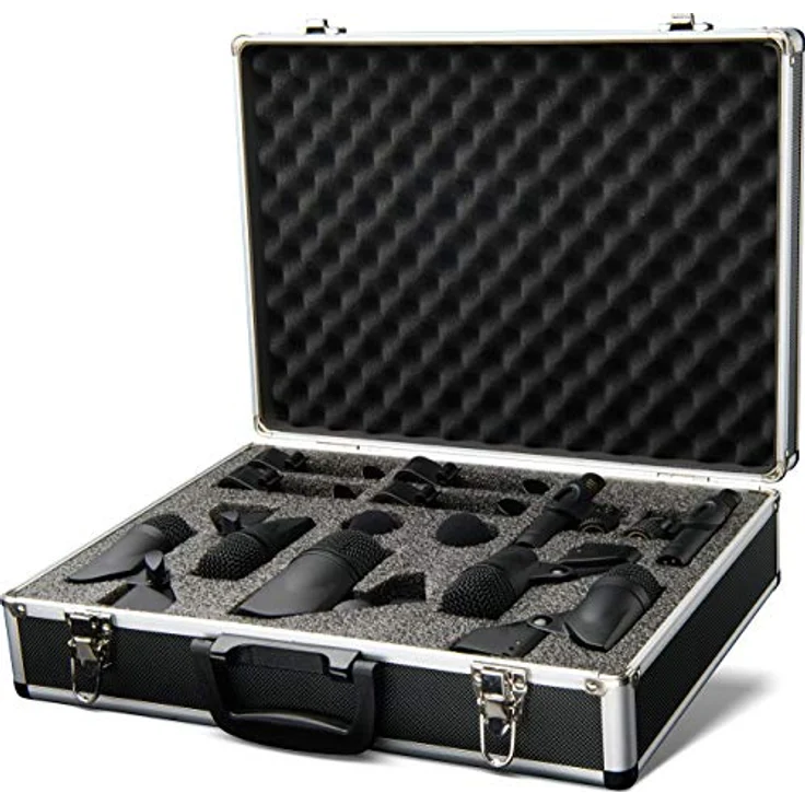 PreSonus DM-7 Drum-Mikrofon-Komplettset für Studioaufnahmen und Live-Sound-Verstärkung – Bild 2