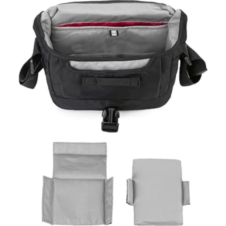 Crumpler Track Shot Camera Sling 2500, Kameratasche mit Tabletfach 8,3" iPad Mini, schwarz, bester Schutz und praktische Features – Bild 3