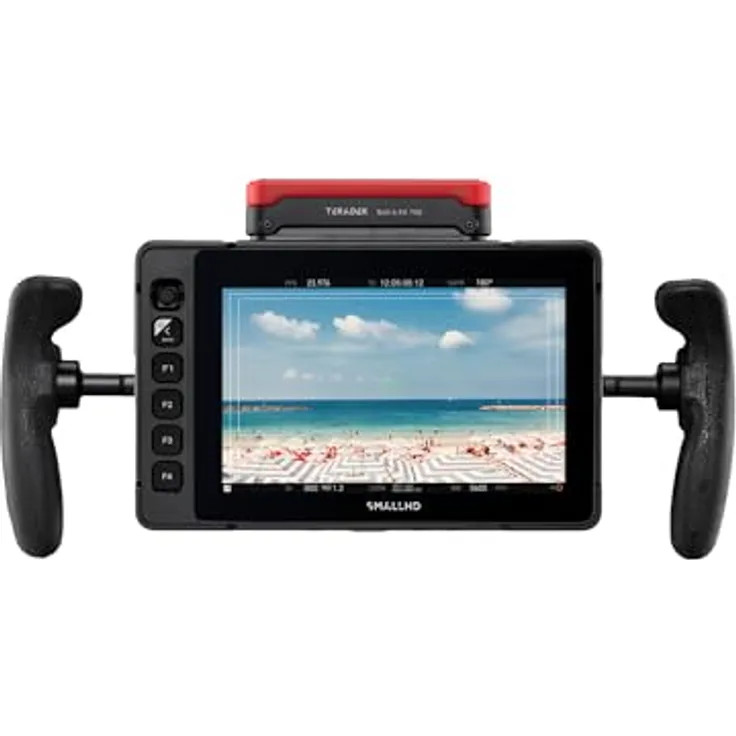 SmallHD Ultra 7 Bolt 6 RX 750 V-Mount Kit – 750ft (SHD-16-0728-VM), Ultrahell (2300 Nits) - SmallHD, schwarz