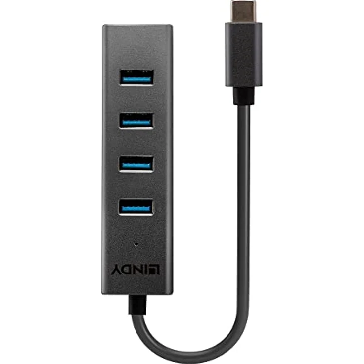 Lindy 4 Port USB 3.2 Typ C Hub – Bild 2