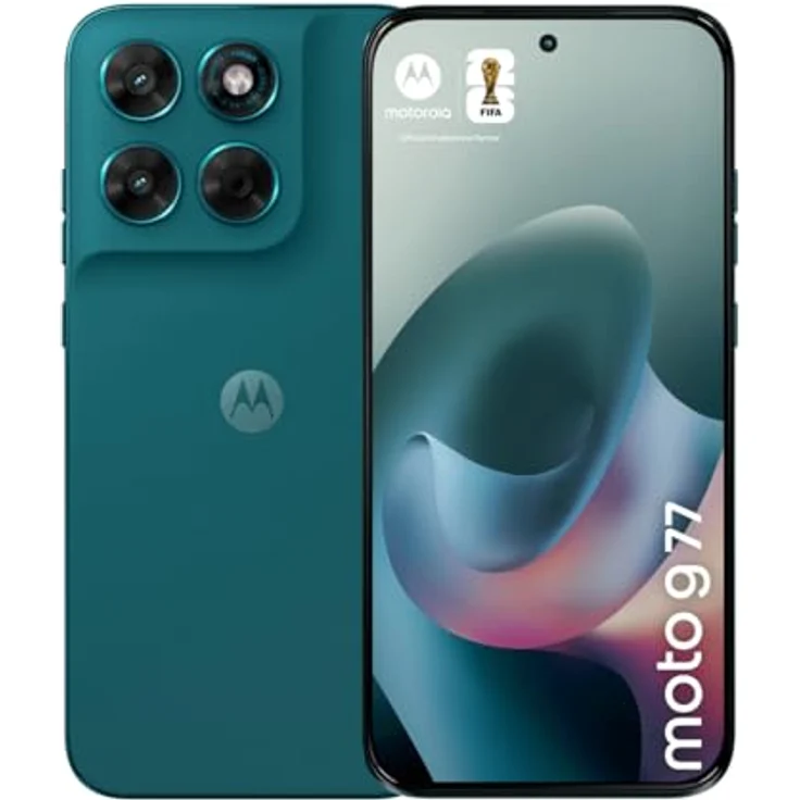 MOTOROLA moto g77, Smartphone mit 256 GB Speicher, Shaded Spruce, Dual SIM – Bild 2