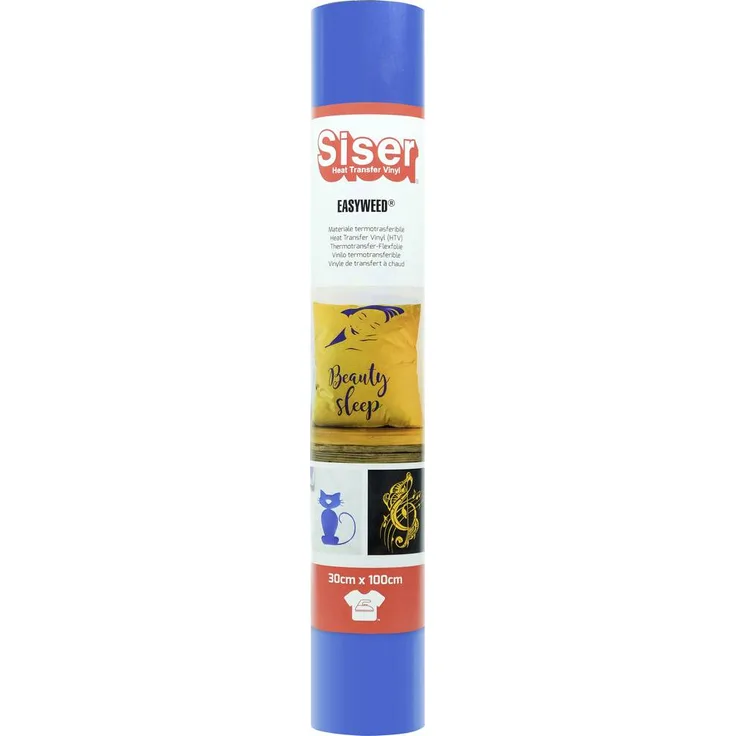 Siser Transferfolie für Cad-Cut ® Anwendungen, PVC-frei, 30 cm Schnittbreite, Königsblau