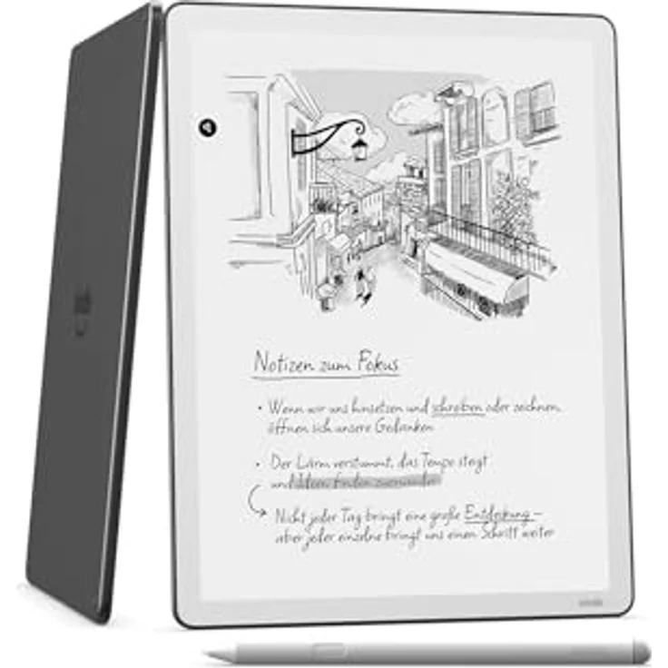 Amazon Kindle Scribe 2025 64 GB, 11-Zoll E-Book-Reader mit Frontlicht, integriertem Notizbuch und KI-Tools, dünn und leicht – Bild 1