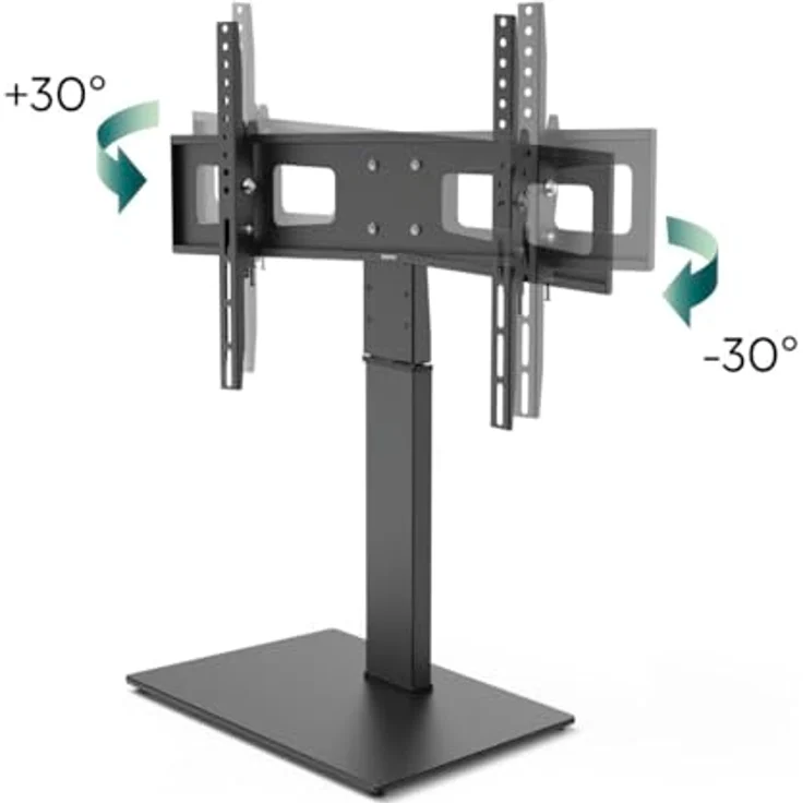 Hama TV Stand Tisch/Bank Halterung, neigbar von -12° bis +5°, für 32" - 75" Fernseher bis 40 kg (Versandkostenfrei) – Bild 5