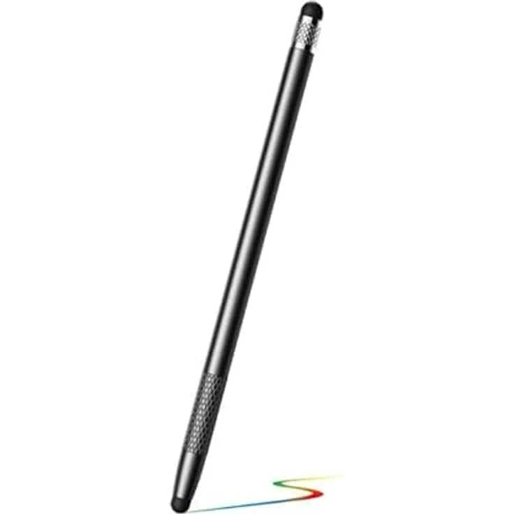 Joyroom JR-DR01, Passiver Stylus für Tablet und Smartphone, präzise Handhabung, schwarz, mit 2 austauschbaren Spitzen – Bild 2