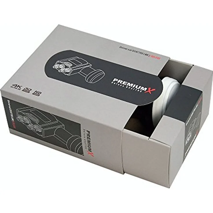 Premium X Multischalter 5/8, Multiswitch mit Netzteil für 8 Teilnehmer, Deluxe Quattro LNB 0,1dB, FullHD 4K UHD 8K Empfang – Bild 5