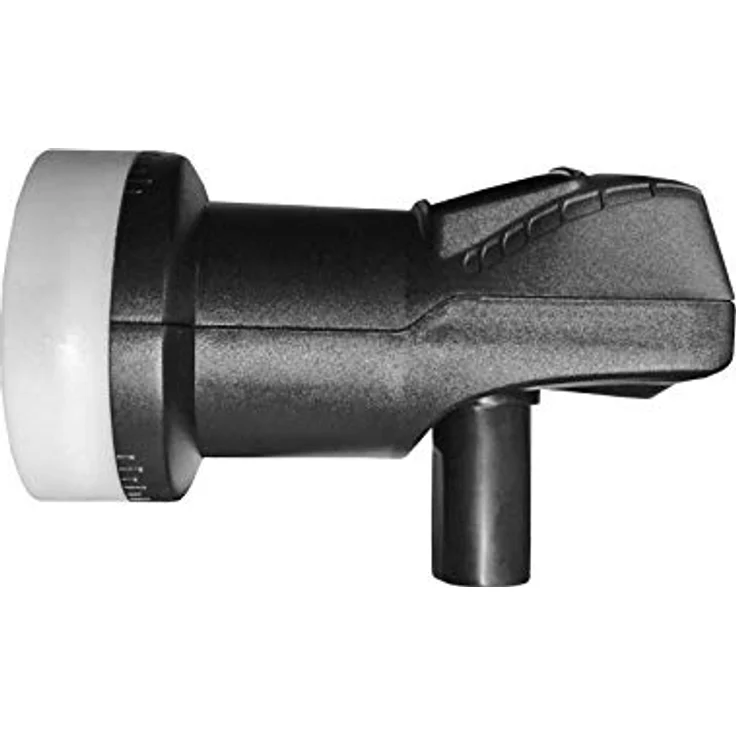 ARLI 60cm HD Sat Anlage Single LNB + 15m Koaxialkabel 135dB + 2X F-Stecker Digital 1 Teilnehmer Antenne Grau UHD 4K FullHD Satellitenantenne - Rostfreier Stahl, Oval, Sehr geringer Stromverbrauch – Bild 4