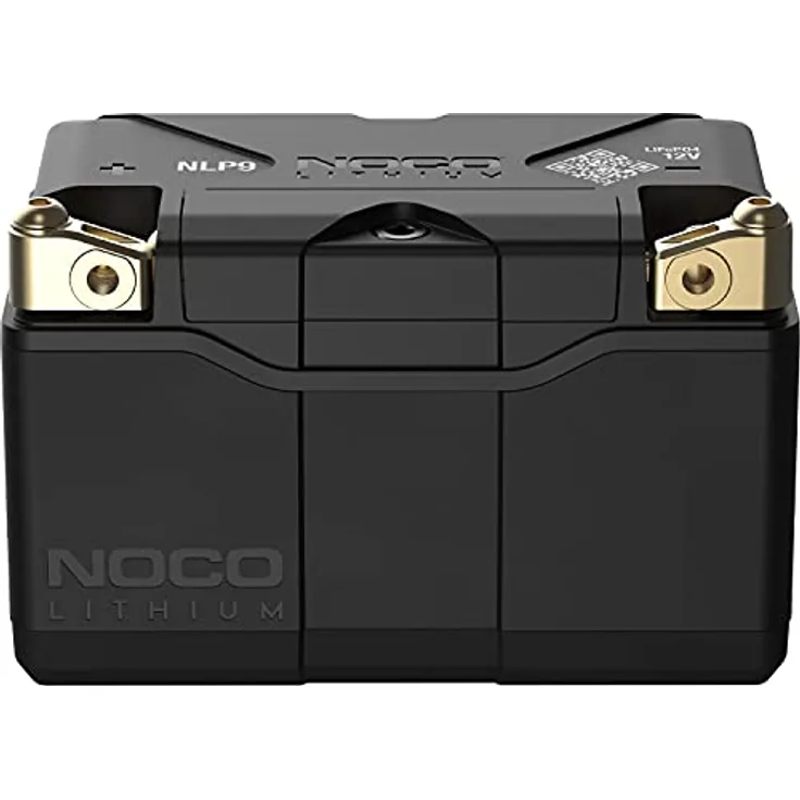 Noco NLP9 Powersport Batterie 12V 400A, Lithium mit fortschrittlichem Batteriemanagementsystem und hoher Startleistung