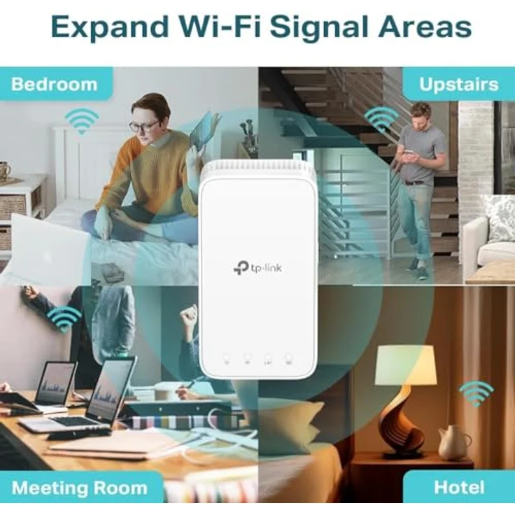 TP-Link RE330, WLAN Repeater mit Dualband (867 Mbit/s, 300 Mbit/s), Mesh-Netzwerk Unterstützung, AP-Modus, und intelligentem Standortanalyse-Tool – Bild 5