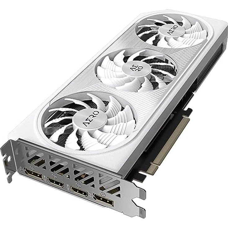 Gigabyte NVIDIA GeForce RTX 4060 AERO OC Graphics Card - 8GB GDDR6, 128-bit, PCI-E 4.0, 2550MHz Core Clock, 2x DP 1.4, 2x HDMI 2.1a, NVIDIA DLSS 3 - GV-N4060AERO OC-8GD – Bild 5