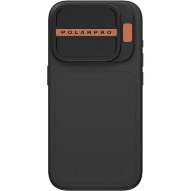 PolarPro - LiteChaser iPhone 15 Pro Case inkl. Defender - Schwarz - Stärkeres MagSafe - Handy Fotografie/Videografie - Stromlinienförmig – Bild 2