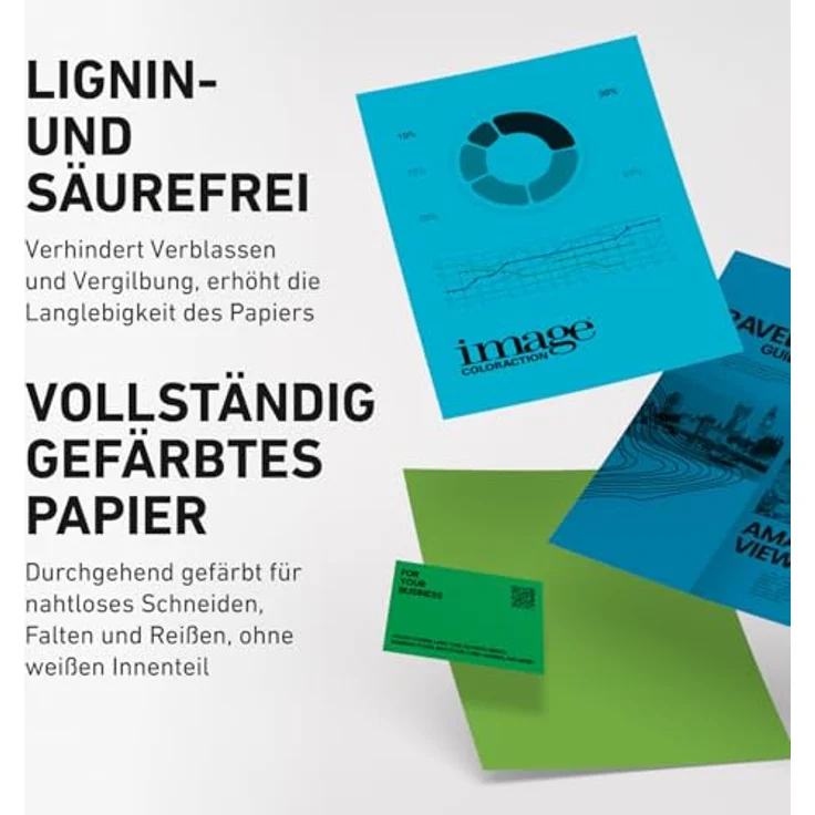 Image Coloraction - farbiges Kopierpapier Java-maigrün 120g-m² A4 - Paket zu 250 Blatt – Bild 6