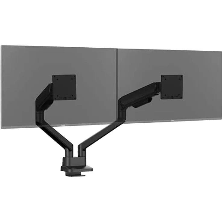 iiyama DS4002C-B1, Ergonomische Monitorhalterung für zwei Bildschirme bis 32", höhenverstellbar, mit Neigungs- und Schwenkfunktion – Bild 2