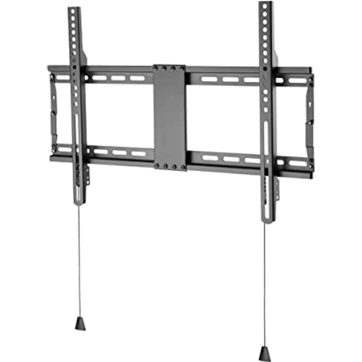 DELTACO Office ARM-0201, Schwerlast klappbare Wandhalterung für 37"-80" TVs, 70 kg Traglast, VESA 200x200-600x400, schwarz, mit Anti-Diebstahl-Design – Bild 1