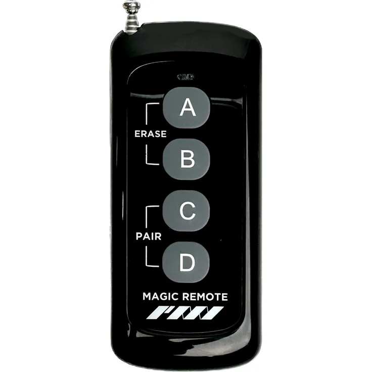 PMI Gear Smoke Ninja Magic Remote, Nebelmaschine-Fernbedienung zur Steuerung von bis zu 10 Smoke GENIE-Geräten, schwarz