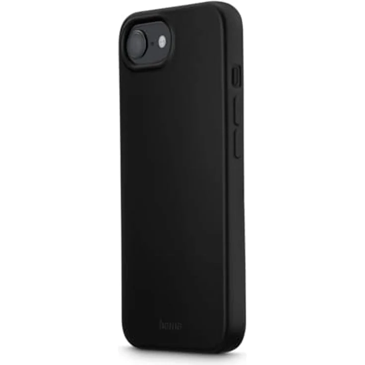 Hama Hülle für iPhone 16e (Handyhülle, stoßfest, Kratzfest, Elegante Schutzhülle für Rückseite, weich, Slim, softe Oberfläche, Wireless Charging kompatibel) schwarz – Bild 2