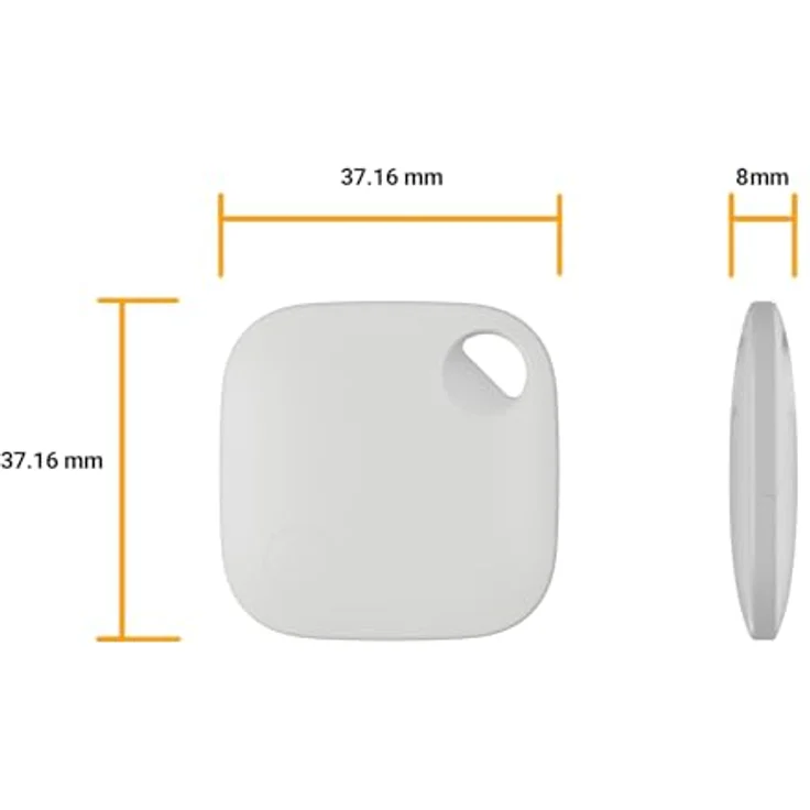 KKT KOLBE K-Tag Schlüsselfinder, Smart Tracker mit Bluetooth, 2er Pack, kompatibel mit Apple Find My, langlebige Batterie, präzise Ortung für Schlüssel und Taschen – Bild 5