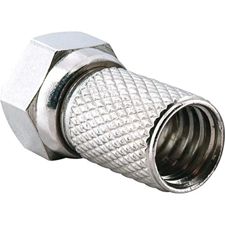 SCHWAIGER -FST8002 531- F-Aufdrehstecker 2-er Set- 8 mm Durchmesser-für Koaxialkabel-Verbindung von Stecker und Kabel- 2 Stück-Silber – Bild 6