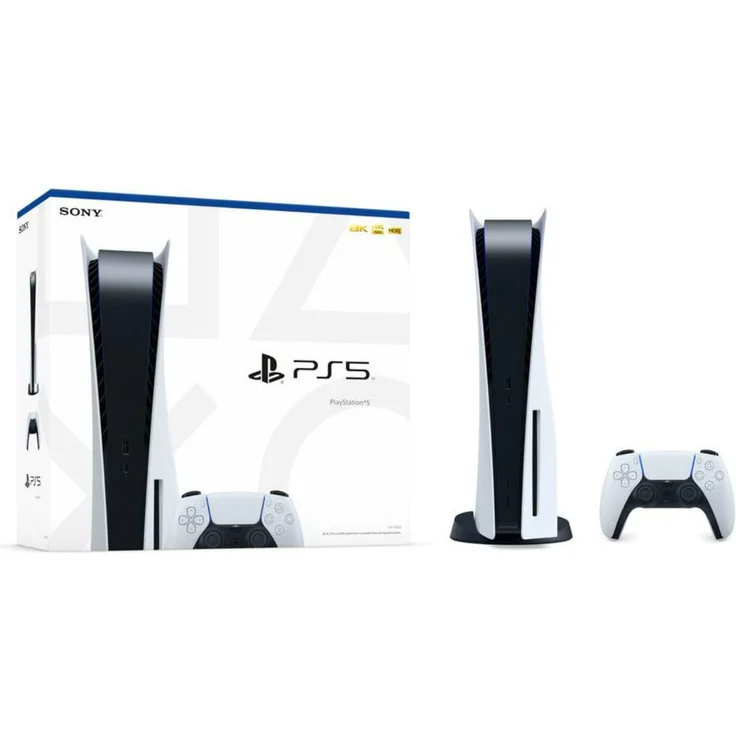 Sony PlayStation 5 Disc Version (mit Laufwerk), 825GB Speicherplatz, 1x Dual Sense Wireless-Controller, weiss – Bild 4