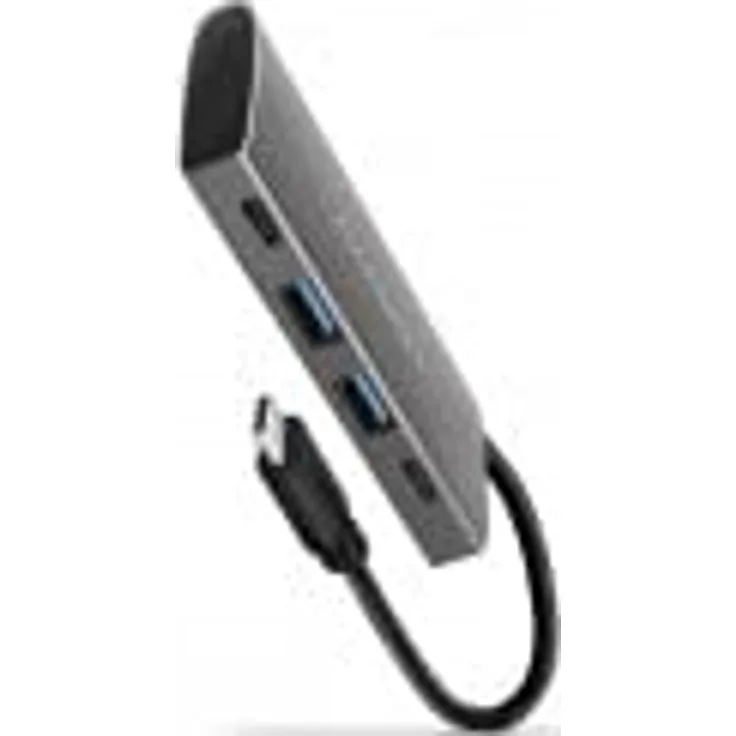 AXAGON HMC-4G2 Multiport-Hub, USB 3.1, HDMI, Gbit-LAN, 2X USB-A, 2X USB-C