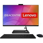 Lenovo IdeaCentre 3 All in One | 27" Full HD Display | AMD Ryzen 7 7730U | 16GB RAM | 1TB SSD | AMD Radeon Grafik | Win11 Home | QWERTZ | schwarz | inkl. Tastatur & Maus | 3 Monate Premium Care